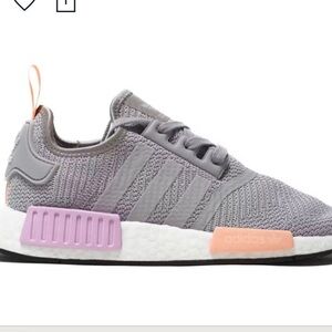 Adidas NMD_R1 Women’s Sneakers Gray Purple Orange
